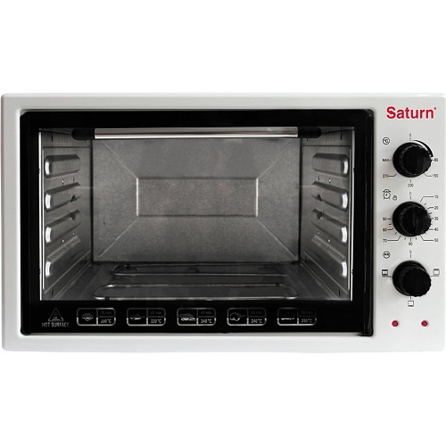 Настільна електрична духовка Saturn ST-EC3801 White - придбати в Дніпрі, Україні: ціна, характеристики | інтернет-магазин TOUCH