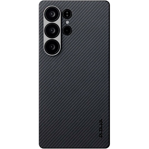 Чехол Pitaka MagEZ Ultra-Slim Classic Twill 600D для Samsung Galaxy S25 Ultra Black/Grey (KS2501U) 