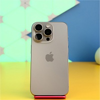 Смартфон Apple iPhone 15 Pro 256GB Natural Titanium (MTV53) Б/У