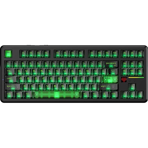 Клавіатура Attack Shark X87 Ultra RGB Meg Shark Switches Wireless Shadow Jade (AS-6979033730229-SJ) - придбати в Дніпрі, Україні: ціна, характеристики | інтернет-магазин TOUCH