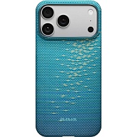 Чехол Pitaka Ultra-Slim для Apple iPhone 17 Pro Max Lucid Blue (KI1708AG)