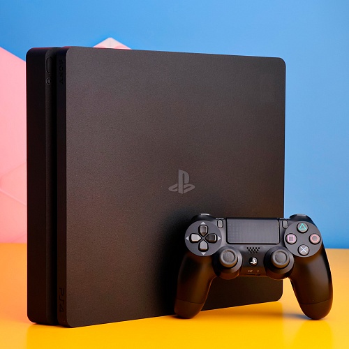Игровая консоль Sony PlayStation 4 Slim 1TB Black Б/У