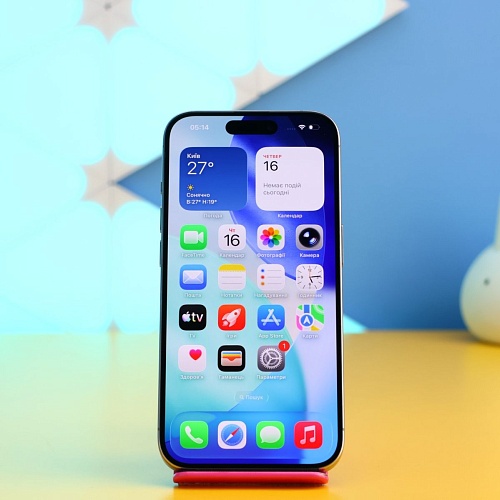 Смартфон Apple iPhone 15 Pro 256GB Natural Titanium (MTV53) Б/У