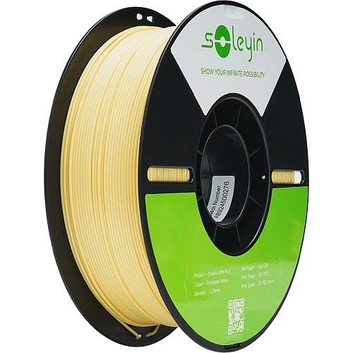 Филамент для 3D-принтеров Creality Soleyin PLA Ultra 1kg Pineapple Yellow (3301010605)