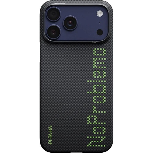 Чехол Pitaka Edge Ultra-Slim Case with PitaTap для Apple iPhone 17 Pro NoProblemo (KI1701NO)