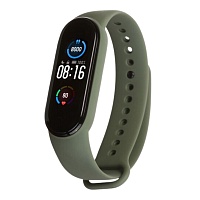 Силиконовый ремешок для Xiaomi MI Band 5 / MI Band 6 (Khaki)