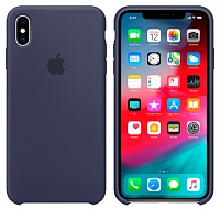 Чохол Silicone Case для Apple iPhone XS (Midnight Blue) ААА - придбати в Дніпрі, Україні: ціна, характеристики | інтернет-магазин TOUCH