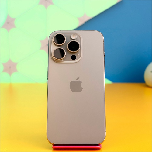 Смартфон Apple iPhone 15 Pro 256GB Natural Titanium (MTV53) Б/У