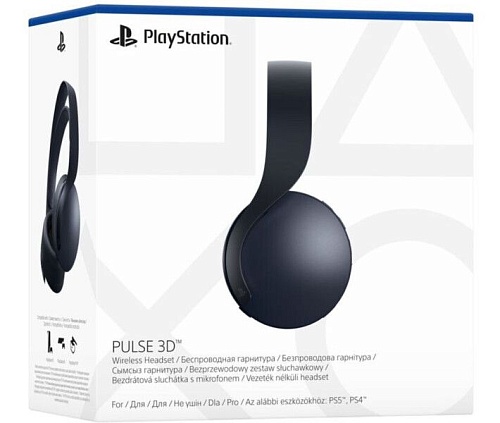 Игровые наушники Sony Pulse 3D Wireless Headset Midnight Black