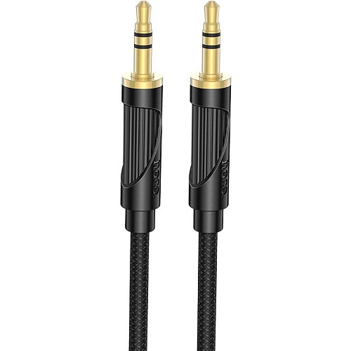 Кабель Hoco UPA30 Friend 3.5mm to 3.5mm 1m Black (6942007625463)