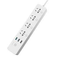 Мережевий фільтр Xiaomi Gosund Smart Power Strip CP5 4 розетки + 3 USB (White) - придбати в Дніпрі, Україні: ціна, характеристики | інтернет-магазин TOUCH