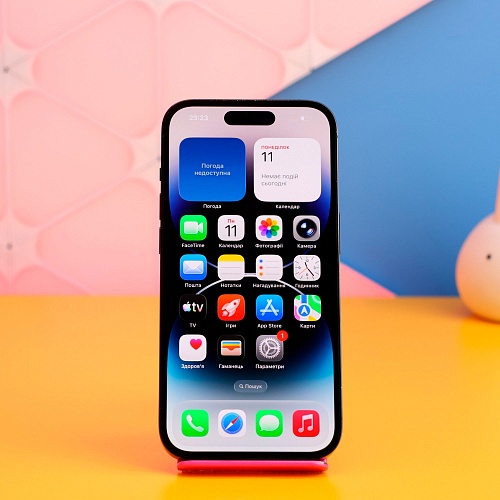Смартфон Apple iPhone 14 Pro 128GB Space Black (MPXV3) Б/У