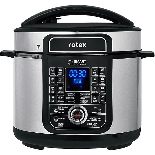 Мультиварка-скороварка Rotex REPC78-B Universal
