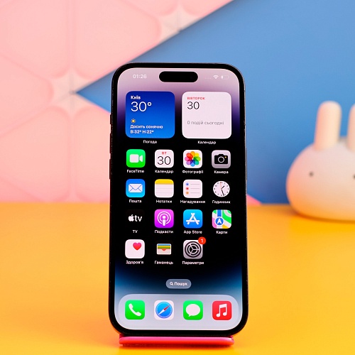Смартфон Apple iPhone 14 Pro 128GB Space Black (MPXV3) Б/У - придбати в Дніпрі, Україні: ціна, характеристики | інтернет-магазин TOUCH