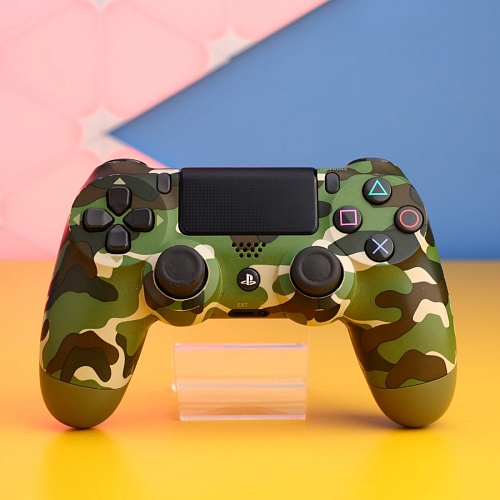 Геймпад Sony DualShock 4 V2 Green Camouflage (9895152) Б/У