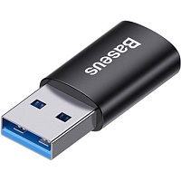Переходник Baseus Ingenuity Series Mini OTG USB 3.1 to Type-C Black (ZJJQ000101)