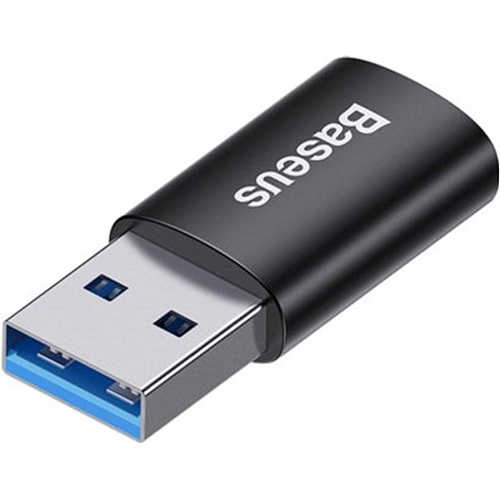 Переходник Baseus Ingenuity Series Mini OTG USB 3.1 to Type-C Black (ZJJQ000101)