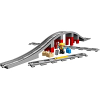 Конструктор LEGO DUPLO Железнодорожный мост (10872)