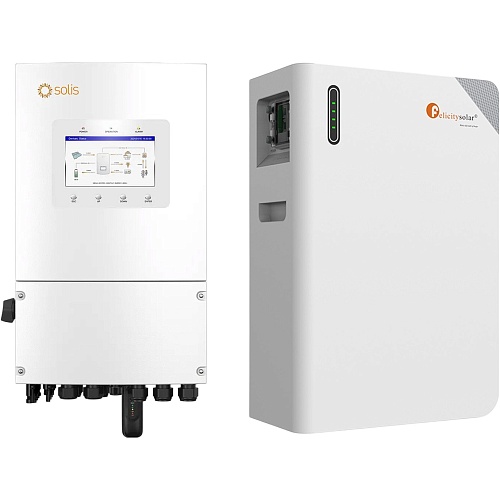 Система зберігання енергії Solis S6-EH1P6K-L-PLUS 6kW + АКБ FelicityESS FLB48230WG1-H 11.8kWh (51.2V/230Ah/11800Wh) - придбати в Дніпрі, Україні: ціна, характеристики | інтернет-магазин TOUCH