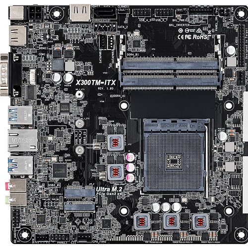 Материнская плата ASRock X300TM-ITX