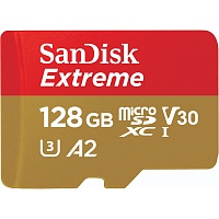 Карта пам'яті SanDisk Extreme microSDXC 128GB UHS-I U3 A2 V30 (SDSQXAA-128G-GN6MN) - придбати в Дніпрі, Україні: ціна, характеристики | інтернет-магазин TOUCH