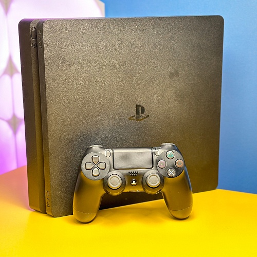 Игровая консоль Sony PlayStation 4 Slim 1TB Black (0599) Б/У