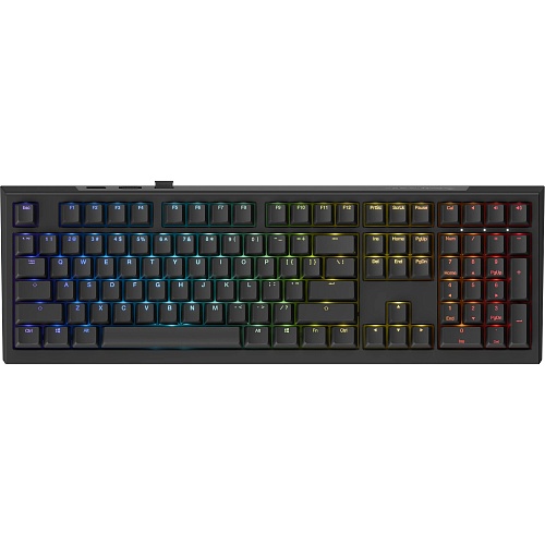 Клавиатура Ducky One X Wireless Black UA (DKON2408AST3-DAUSPDOECL1AS1)