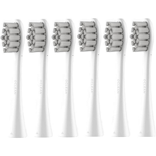 Насадка для зубной щетки Oclean P2S6 Daily Clean 6pcs White (6970810552188)