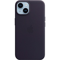 Чохол Apple Leather Case with MagSafe для Apple iPhone 14 Ink (MPP63) - придбати в Дніпрі, Україні: ціна, характеристики | інтернет-магазин TOUCH