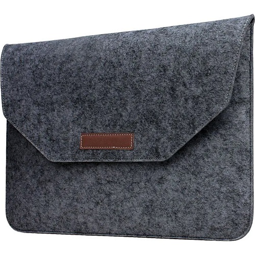 Чехол-карман DK Felt Case для Apple MacBook Air/Pro 13/13.3/14" Dark Gray