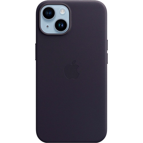 Чохол Apple Leather Case with MagSafe для Apple iPhone 14 Ink (MPP63) - придбати в Дніпрі, Україні: ціна, характеристики | інтернет-магазин TOUCH