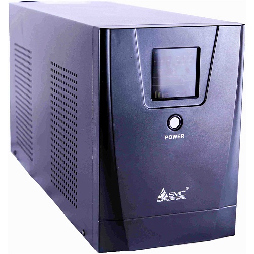 Джерело безперебійного живлення (ДБЖ) SVC SL-2KS-LCD 2000VA - придбати в Дніпрі, Україні: ціна, характеристики | інтернет-магазин TOUCH
