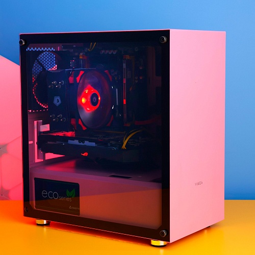 Компьютер Vinga (Intel Xeon E2620 v2 / Radeon RX 570 / DDR3 8GB / SSD 128GB + HDD 2TB) Б/У