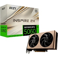 Відеокарта MSI GeForce RTX 5060 Inspire 2X OC 8GB (G506-8I2C/912-V537-001) EU - придбати в Дніпрі, Україні: ціна, характеристики | інтернет-магазин TOUCH