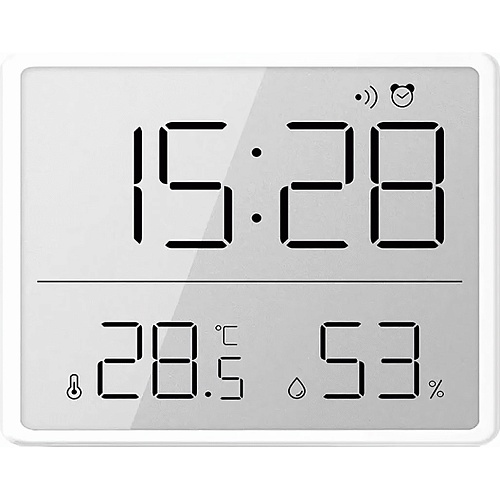 Термогігрометр YIDA Time 8218 White - придбати в Дніпрі, Україні: ціна, характеристики | інтернет-магазин TOUCH