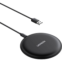 Бездротовий зарядний пристрій Ugreen CD186 Wireless Charging Pad Black (UGR-15112)  - придбати в Дніпрі, Україні: ціна, характеристики | інтернет-магазин TOUCH