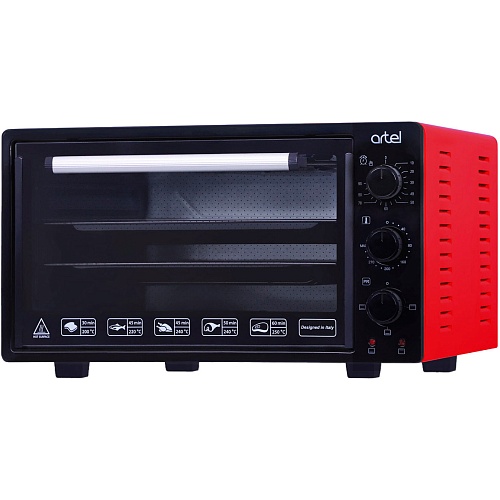 Настольная электрическая духовка Artel MD 3216 L Black/Red