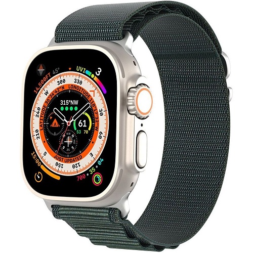 Ремешок Dux Ducis GS Series для Apple Watch 44/45/46/49mm Green