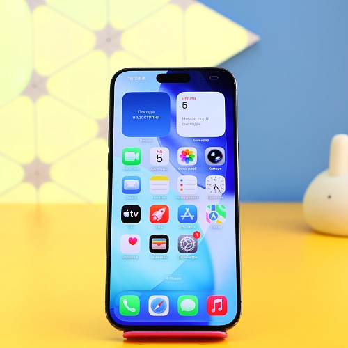 Смартфон Apple iPhone 15 Pro Max 256GB Blue Titanium (MU7A3) Б/У
