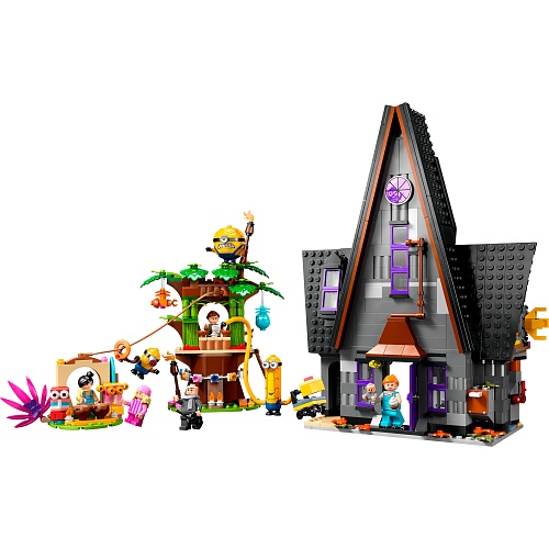 Конструктор LEGO Despicable Me 4 Семейное имение Гру и миньонов (75583)