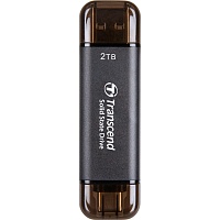 Внешний SSD накопитель Transcend ESD310C 2TB Black (TS2TESD310C)