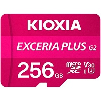 Карта пам'яті Kioxia microSDXC Exceria Plus G2 256GB Class 10 UHS-I U3 V30 (LMPL2M256GG2) - придбати в Дніпрі, Україні: ціна, характеристики | інтернет-магазин TOUCH