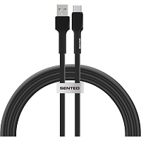 Кабель Senteo SL-03 Silica Gel USB-A to USB-C 1m Black - придбати в Дніпрі, Україні: ціна, характеристики | інтернет-магазин TOUCH