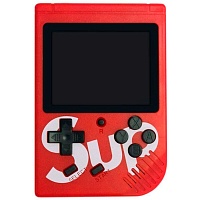 Ретро игровая приставка SUP Game Box Dendy 400 in 1 AV Red