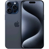 Смартфон Apple iPhone 15 Pro 128GB eSIM Blue Titanium (MTQQ3)