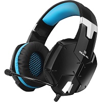 Игровые наушники REAL-EL GDX-7500 Black/Blue (EL124100015)