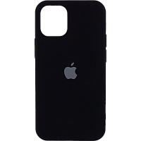 Чехол Silicone Case для Apple iPhone 14 Pro Max (Black) AA