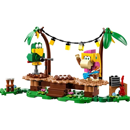 Конструктор  LEGO Super Mario Импровизация в джунглях Дикси Конг. Дополнительный набор (71421)