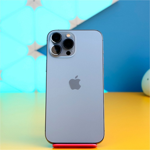Смартфон Apple iPhone 13 Pro Max 256GB Sierra Blue (MLLE3) Б/У - придбати в Дніпрі, Україні: ціна, характеристики | інтернет-магазин TOUCH