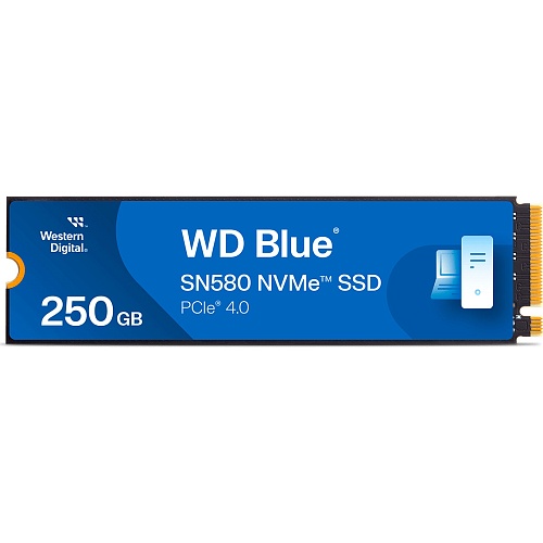 SSD накопитель WD Blue SN580 250GB (WDS250G3B0E)
